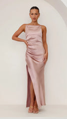 Ava Maxi Dress - Dusty Pink