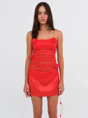 Angela Chiffon Mini Dress