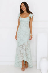 Lunar Lush Maxi Dress Sage