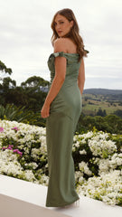 Frida Maxi Dress - Olive