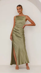 Ava Maxi Dress - Olive