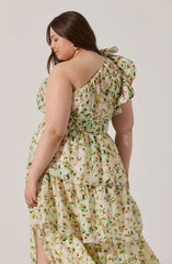 Imelda One Shoulder Maxi Dress