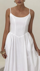 Laurelia Maxi Dress - White