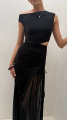 Maella Maxi Dress - Black