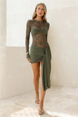 lioness Midnight Mini Dress Cypress