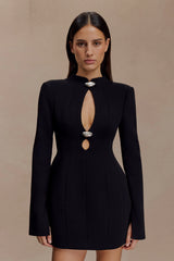 Michelle Cut Out Mini Dress - Black